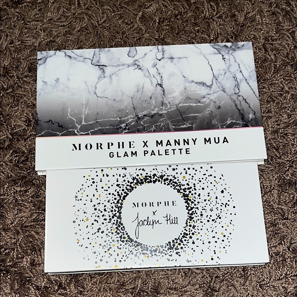 morphe x manny mua glam palette and morphe x jacklyn hill morphe palette bundle